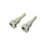 DORMAN 800-116 FUEL LINE CONNECTOR. 5/16IN STEEL to 5/16IN NYLON.