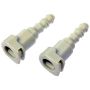 DORMAN 800-116 FUEL LINE CONNECTOR. 5/16IN STEEL to 5/16IN NYLON.