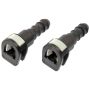 DORMAN 800-119 FUEL LINE CONNECTOR. 5/16IN STEEL to 3/8IN NYLON.