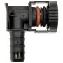 DORMAN 800-139 Crankcase Ventilation Hose Connector, Elbow 90 To 10 mm Barbed
