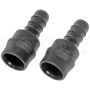 DORMAN 800-143 Crankcase Ventilation Hose Connector, Straight To 10 mm Barbed