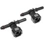 DORMAN 800-177 Quick Connector 5/16 In. Steel TEE to 6mm with O-ring