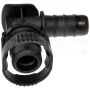 DORMAN 800-200 Crankcase Ventilation Hose Connector, Elbow 90 To 12 mm Barbed