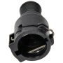 DORMAN 800-273 6 mm ID  Heater Hose Connector, Straight To 6 mm ID Barbed