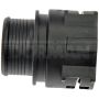 DORMAN 800-289 26 mm ID  Heater Hose Connector, Straight To 26 mm ID Barbed