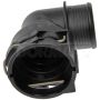 DORMAN 800-295 26 mm ID  Heater Hose Connector, Elbow 90 To 26 mm ID Barbed