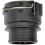 DORMAN 800-298 32 mm ID  Heater Hose Connector, Straight To 32 mm ID Barbed