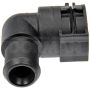 DORMAN 800-318 8 mm ID  Heater Hose Connector, Elbow 90 To 8 mm ID Barbed