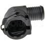 DORMAN 800-318 8 mm ID  Heater Hose Connector, Elbow 90 To 8 mm ID Barbed