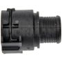 DORMAN 800-319 16 mm ID  Heater Hose Connector, Straight To 16 mm ID Barbed