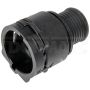 DORMAN 800-319 16 mm ID  Heater Hose Connector, Straight To 16 mm ID Barbed