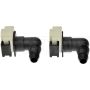 DORMAN 800-397 12 mm Nylon Fuel Vapor Connector, Elbow 90 To 12 mm Barbed