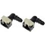 DORMAN 800-397 12 mm Nylon Fuel Vapor Connector, Elbow 90 To 12 mm Barbed