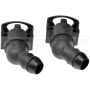 DORMAN 800-429 5/8 In. Nylon Fuel Vapor Connector, Elbow 45 To 5/8 In. Barbed