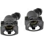 DORMAN 800-429 5/8 In. Nylon Fuel Vapor Connector, Elbow 45 To 5/8 In. Barbed