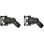 DORMAN 800-429 5/8 In. Nylon Fuel Vapor Connector, Elbow 45 To 5/8 In. Barbed