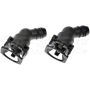 DORMAN 800-429 5/8 In. Nylon Fuel Vapor Connector, Elbow 45 To 5/8 In. Barbed