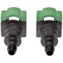 DORMAN 800-437 12 mm Nylon Fuel Vapor Connector, Straight To 3/8 In. Barbed