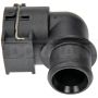 DORMAN 800-449 16mm ID  Heater Hose Connector, Elbow 90 To 16 mm ID Barbed