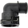 DORMAN 800-449 16mm ID  Heater Hose Connector, Elbow 90 To 16 mm ID Barbed