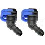 DORMAN 800-572 3/8 In. Fuel Line Connector, Elbow 45 To 3/8 In. Barbed