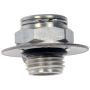 DORMAN 800-619 Transmission Line Connector – 3/8 in QD Tube x 9/16-18 UNF Thread