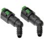 DORMAN 800-763 5/16 In. Fuel Line Connector, Elbow 45 To 5/16 In. Barbed