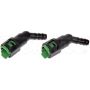 DORMAN 800-763 5/16 In. Fuel Line Connector, Elbow 45 To 5/16 In. Barbed