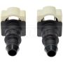 DORMAN 800-941 12 mm Fuel Line Connector, Straight To 1/2 In. Barbed