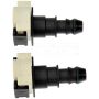 DORMAN 800-941 12 mm Fuel Line Connector, Straight To 1/2 In. Barbed