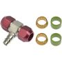 DORMAN 800-966 Service Port Tee for 5/8 Low Pressure Side Line
