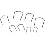 DORMAN 801-500 Coolant Hose Retaining Clip Assortment