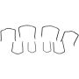 DORMAN 801-500 Coolant Hose Retaining Clip Assortment