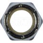 DORMAN 814-044 Hex Lock Nut With Nylon Insert- Grade 2-Thread Size 1/2-20