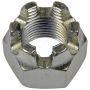 DORMAN 814-066 Hex Nut-Castellated-Thread Size 5/8-18, Height 15/16 In.