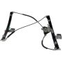 DORMAN 840-204 Manual Window Regulator (Regulator Only)