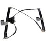 DORMAN 840-204 Manual Window Regulator (Regulator Only)
