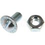 DORMAN 848-002 License Plate Fasteners- 1/4-20 x 1/2 In.
