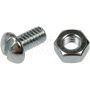 DORMAN 850-705 Stove Bolt With Nuts - 1/4-20 x 1/2 In.