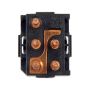 DORMAN 901-004 Power Window Switch - Front Left and Right, 2 Button