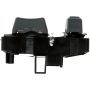 DORMAN 901-047 Power Window Switch - Front Right, 2 Button With Door Lock