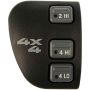 DORMAN 901-061 Four Wheel Drive Selector Switch - Dash Mount; With Electric Shift