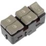 DORMAN 901-094 Power Window Switch - Front Left, 5 Button