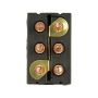 DORMAN 901-310 Power Window, Door, And Sunroof Switch - Front Right And Rear, 1 Button