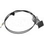 DORMAN 912-217 Hood Release Cable With Handle