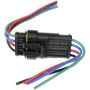 DORMAN 91443 Builders Series 4 Wire Male And Female Pigtail