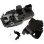 DORMAN 931-330 Integrated Door Lock Actuator - Front Left
