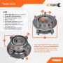 DORMAN 950-002 Pre-Pressed Hub Assembly - Front