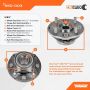 DORMAN 950-003 Pre-Pressed Hub Assembly - Front