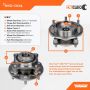 DORMAN 950-004 Pre-Pressed Hub Assembly - Front